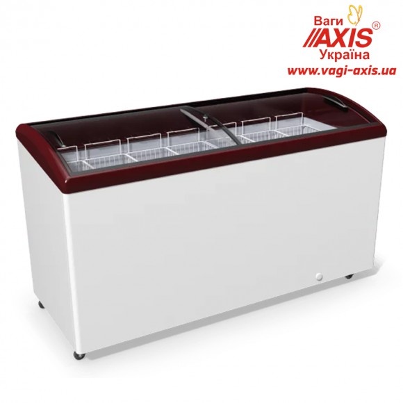 Ларь морозильный с гнутым стеклом Juka M600S