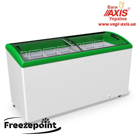 Ларь морозильный с гнутым стеклом Juka M600S