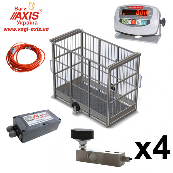 Комплект весового оборудования весов для животных до 6000кг Комплект весового оборудования весов для животных до 6000кг