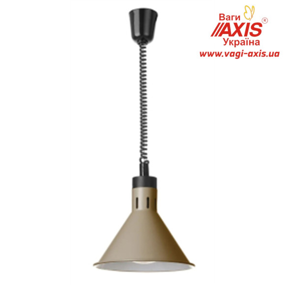 Конічна лампа для підігріву страв із регульованою висотою (зелена) 273920 Hendi, ⌀275 x (В) 250 мм