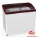 Chest freezer with bent glass Juka M300SH Chest freezer with bent glass Juka M300SH