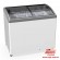 Chest freezer with bent glass Juka M300SH Chest freezer with bent glass Juka M300SH