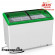 Chest freezer with bent glass Juka M400SH Chest freezer with bent glass Juka M400SH