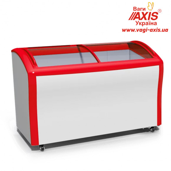 Juka M400SK curved glass freezer Juka M400SK curved glass freezer