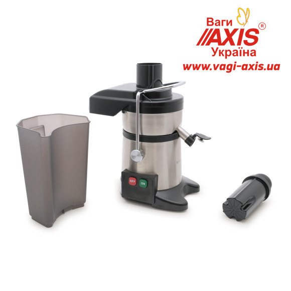 Соковыжималка электрическая для твердых овощей и фруктов GoodFood FJ150