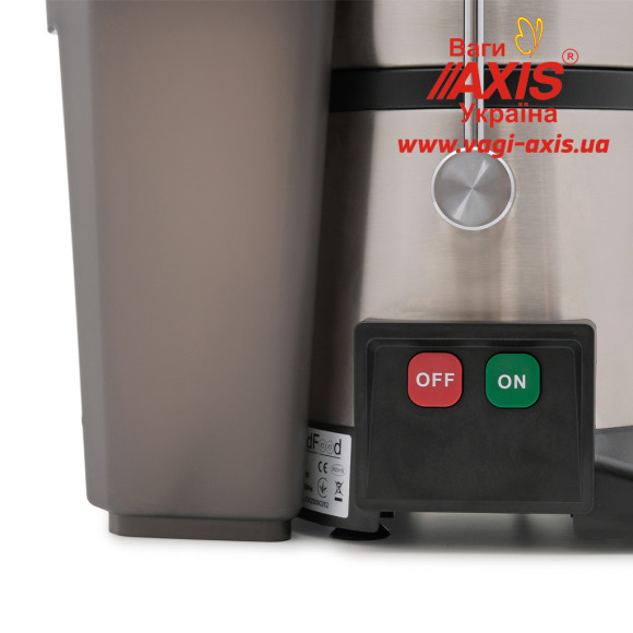 Соковыжималка электрическая для твердых овощей и фруктов GoodFood FJ150