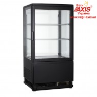 Шкаф-витрина холодильная GoodFood RT58L черная