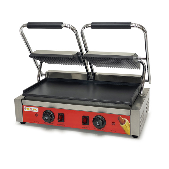 Гриль контактный GoodFood ECG20EA Panini RED Гриль контактный GoodFood ECG20EA Panini RED