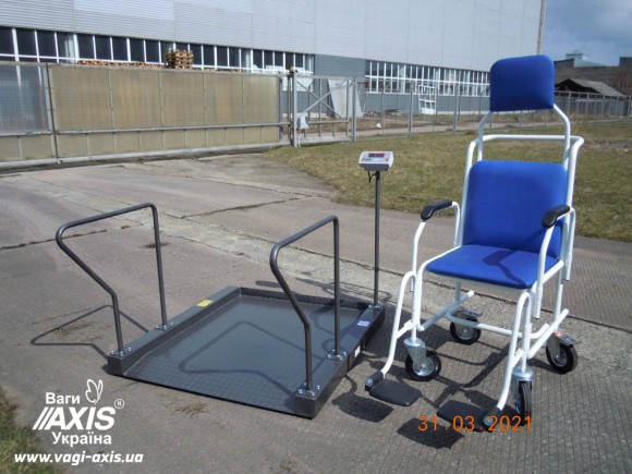 Весы для взвешивания людей на инвалидных каталках 4BDU300-Medical Весы для взвешивания людей на инвалидных каталках 4BDU300-Medical