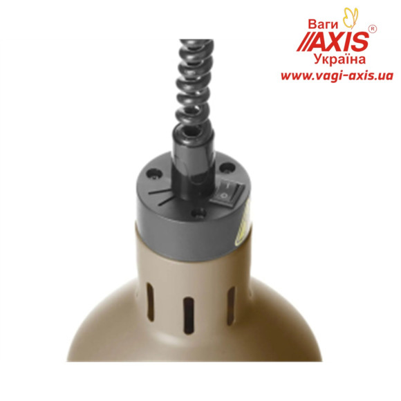 Цилиндрическая лампа для подогрева блюд с регулируемой высотой (бежевая) 273784 Hendi