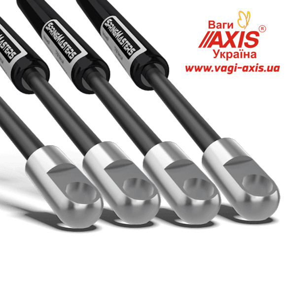 Газовые амортизаторы из нержавеющей стали Springmasters (Голландия) 4шт