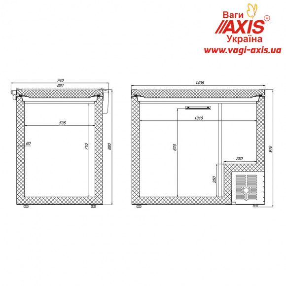 Морозильный ларь Juka M500Z