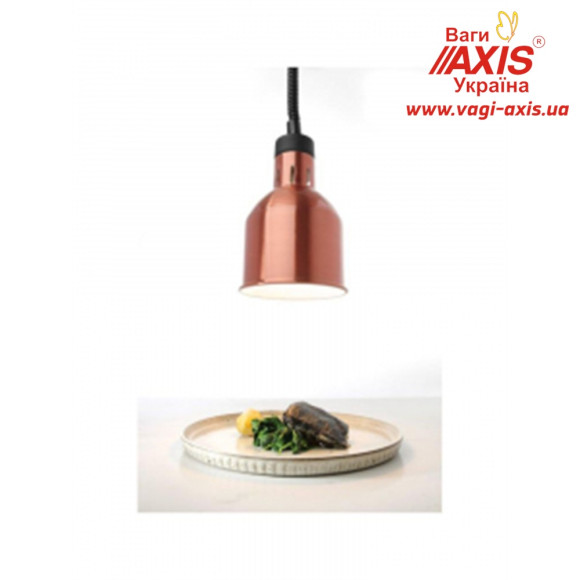 Цилиндрическая лампа для подогрева блюд с регулируемой высотой (медная) 273890 Hendi
