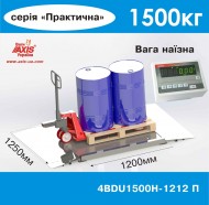 Ваги наїзні 4BDU1500Н-1212-П Практичний