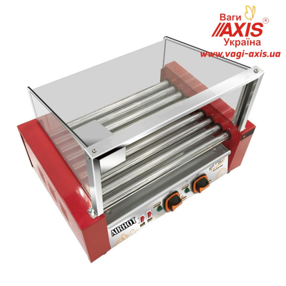 Гриль роликовый AIRHOT RG-9S с защитным экраном