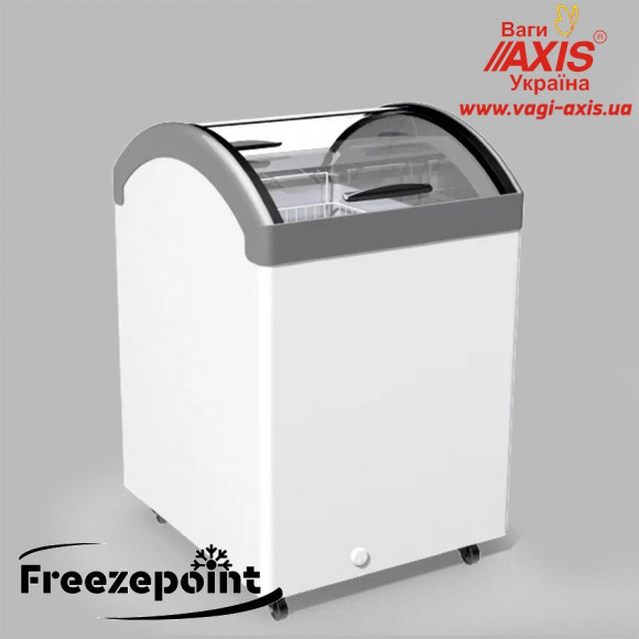 Морозильный ларь с гнутым стеклом Juka M100V
