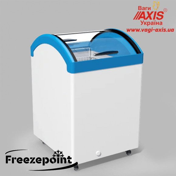 Морозильный ларь с гнутым стеклом Juka M100V