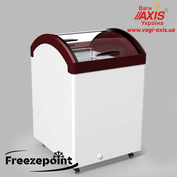 Морозильный ларь с гнутым стеклом Juka M100V