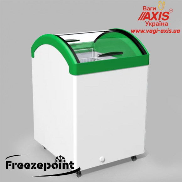 Морозильный ларь с гнутым стеклом Juka M100V