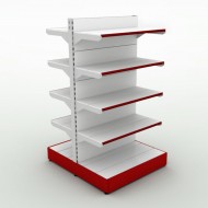 Двухсторонний стеллаж 0,6м.