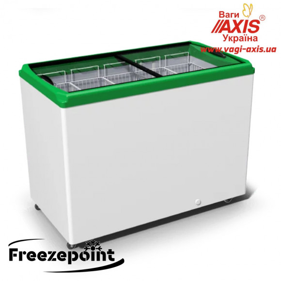 Freezer with direct glass Juka M400P Freezer with direct glass Juka M400P