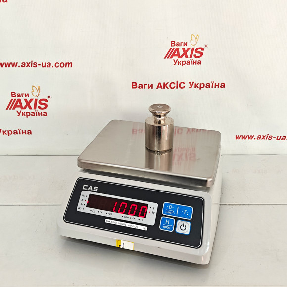 Весы технические CAS SWII-W-3 с влагозащитой Весы технические CAS SWII-W-3 с влагозащитой