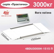 Ваги наїзні 4BDU3000Н-1515-П Практичний