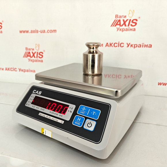Весы технические CAS SWII-W-15 с влагозащитой Весы технические CAS SWII-W-15 с влагозащитой