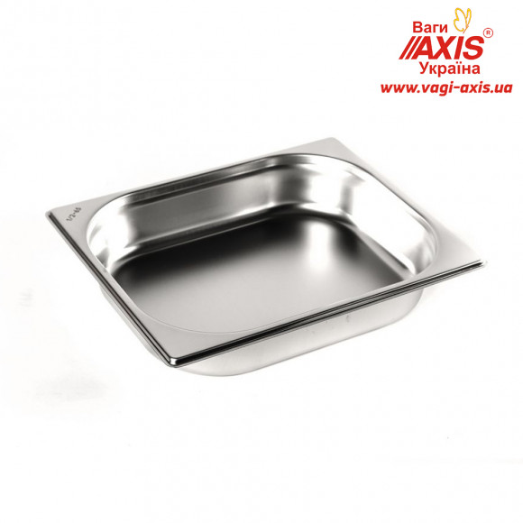 Гастроемкость нержавеющая Brillis GN 1/2 - 65 mm