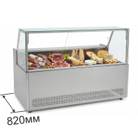 Витрины для мяса Пальмира Куб (глубина выкладки 520мм)